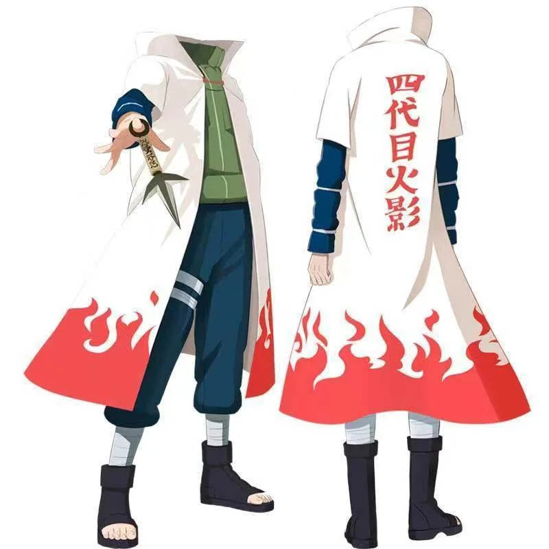 Anime Cosplay Set – Hokage & Akatsuki Costume for Men