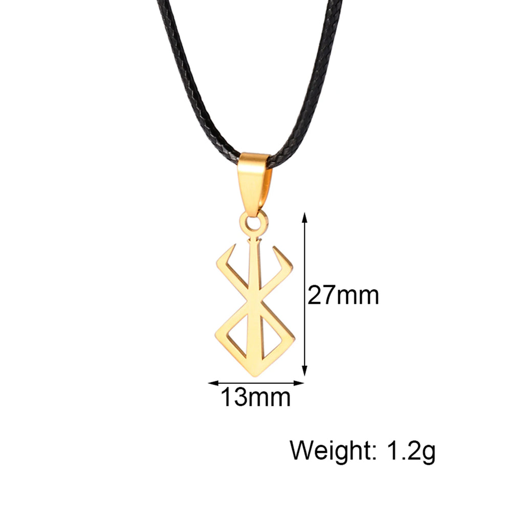 Anime Pendant & Bracelet Set – Ace & Berserk Collection